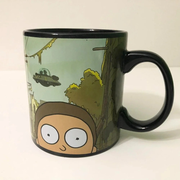 Rick And Morty  Coffee Mug Just Funky Alien Spaceship - Picture 12 of 16